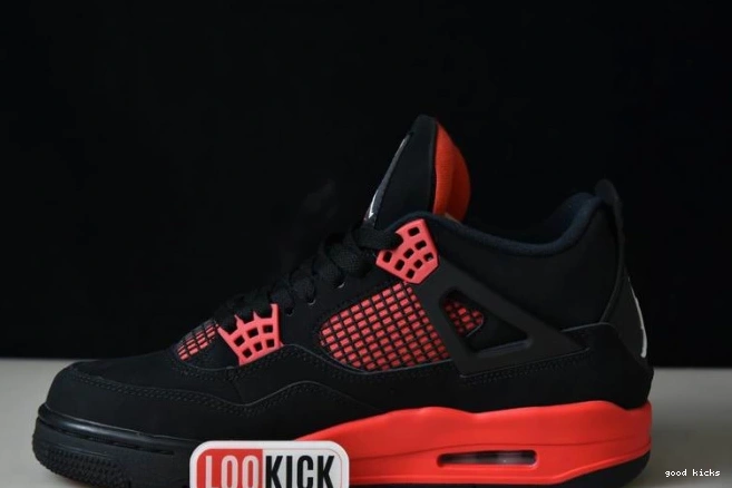 Rep Jordan Red CT8527-016 Air 4 Thunder 0804
